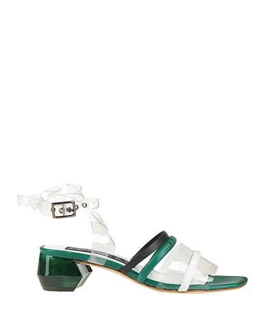 MALLONI Sandals Transparent Soft Leather, Plastic