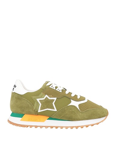 ATLANTIC STARS Sneakers Cuir, Fibres textiles