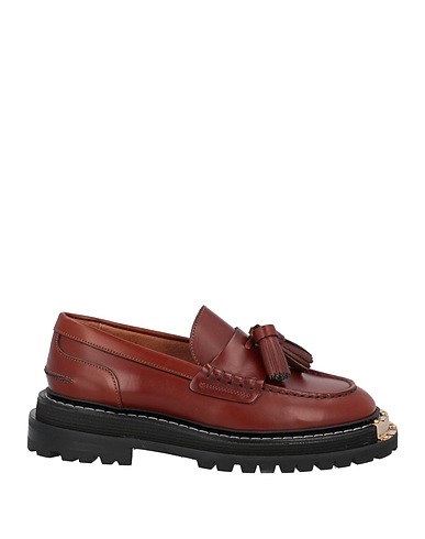 SANDRO Loafers Brown Leather