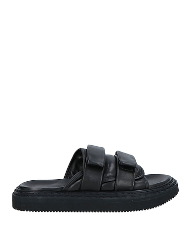 OFFICINE CREATIVE ITALIA Sandals Black Soft Leather