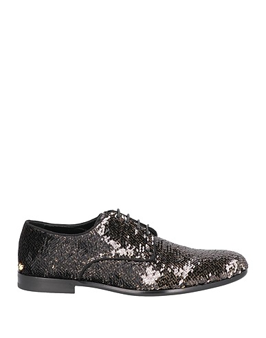 DOLCE&GABBANA Chaussures à lacets 50% Coton, 50% Polyester