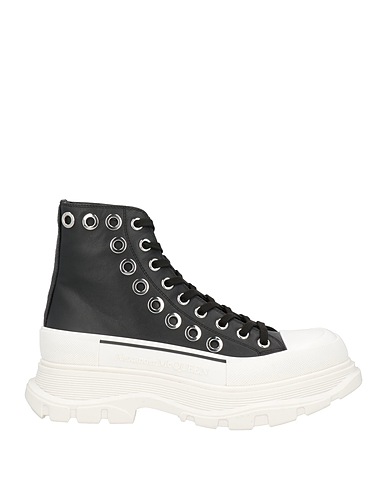MCQUEEN Sneakers Black Soft Leather