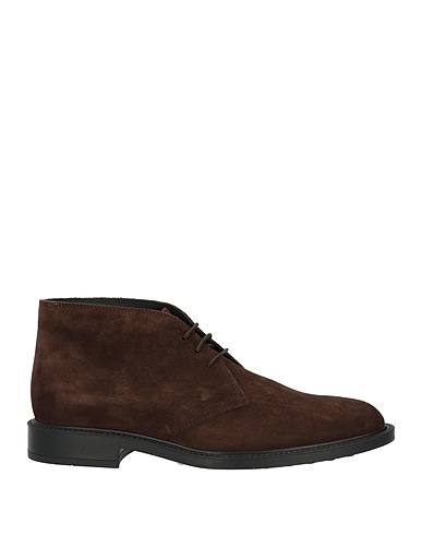 TOD'S Ankle boot Dark brown Leather