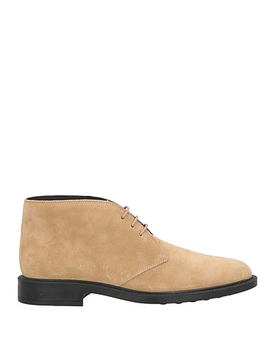 TOD'S Ankle boot Beige Leather