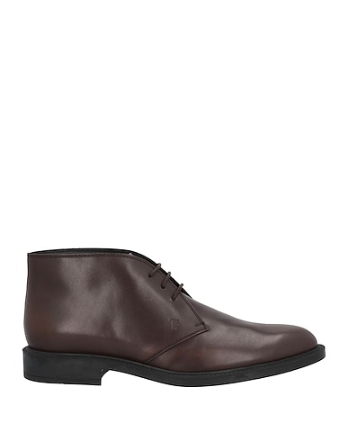 TOD'S Stivaletti Testa di moro Pelle