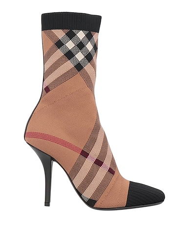 BURBERRY Ankle boot Camel Textile fibres