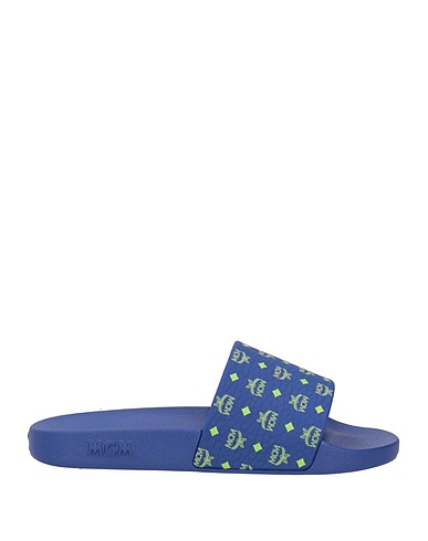 MCM Sandals Navy blue Rubber