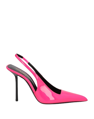 SAINT LAURENT Pump FUCSIA Soft Leather