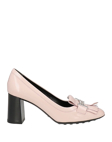 TOD'S Мокасины ROSA CHIARO Кожа