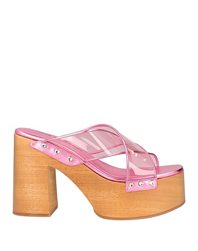 HAUS OF HONEY Mules and clogs Pink PVC - Polyvinyl chloride, Soft Leather