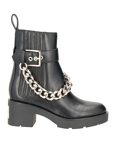 GUESS Ankle boot Black Textile fibres