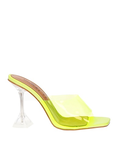 TUA BY BRACCIALINI Sandals Lime green Other Fibres
