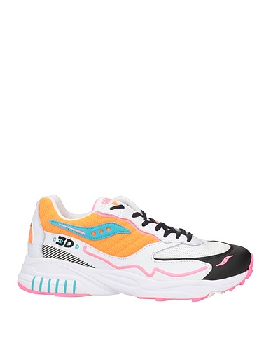SAUCONY Sneakers Orange Leder, Gewebefasern
