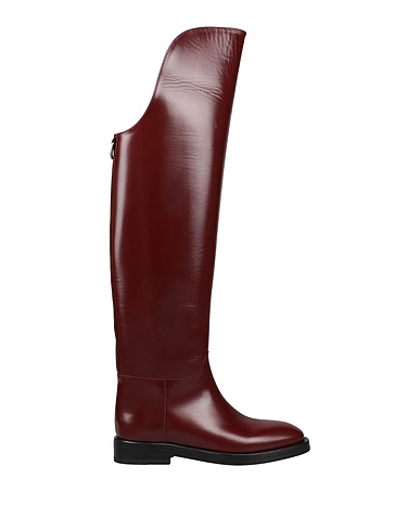 DURAZZI Boots Burgundy Calfskin