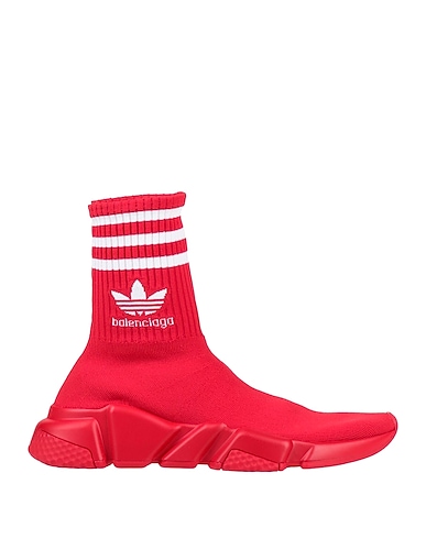 BALENCIAGA x ADIDAS ORIGINALS Sneakers Rosso Fibre tessili