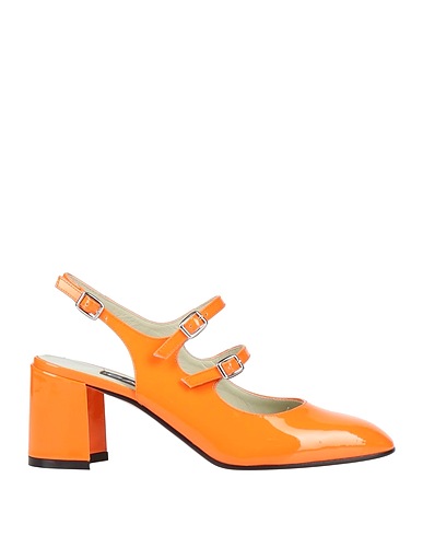 CAREL Paris Court Orange Soft Leather