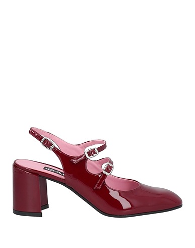 CAREL Paris Court Burgundy Soft Leather