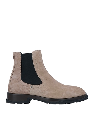 MCQUEEN Stivaletti Khaki Pelle