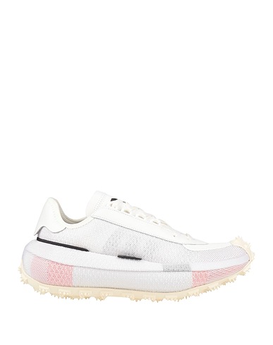 Y-3 Sneakers Weiß Leder, Gewebefasern