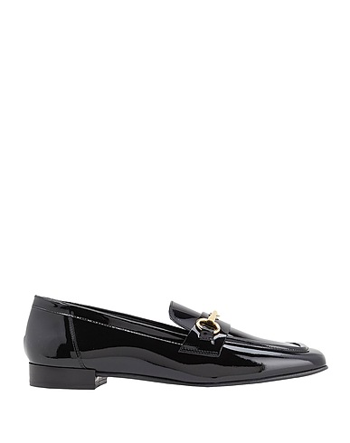 8 by YOOX Loafers LEATHER CLAMP LOAFER
 Black 100% Ovine leather