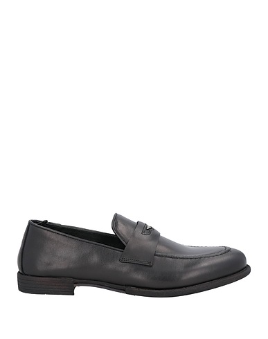 ALBERTO GUARDIANI Loafers Black Soft Leather
