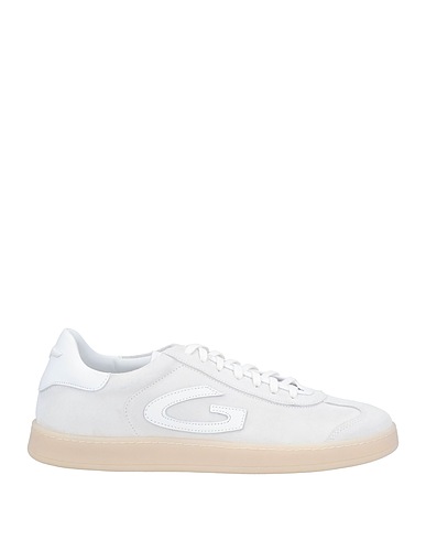 ALBERTO GUARDIANI Sneakers Off white Leather
