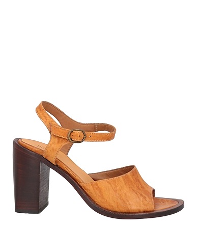 PREVENTI Sandals Camel Calfskin