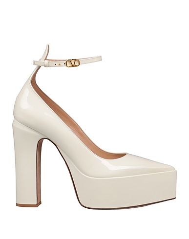 VALENTINO GARAVANI Pump Ivory Leather