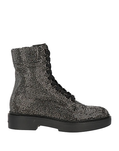SANTONI Ankle boot Black Leather