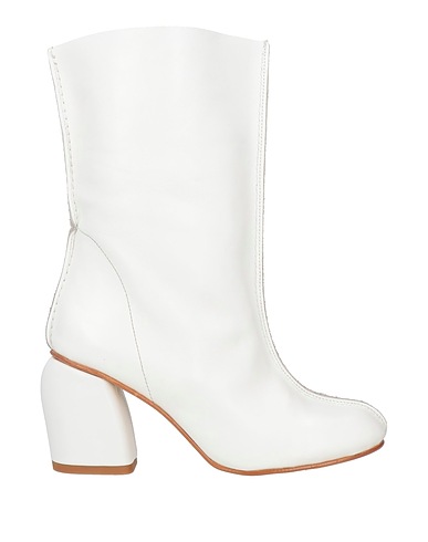 MANUFACTURE D'ESSAI Ankle boot White Calfskin