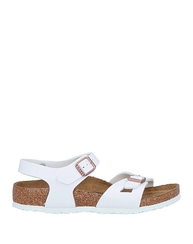 BIRKENSTOCK Sandals White Textile fibers
