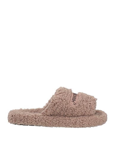 HINNOMINATE Sandals Khaki Textile fibers