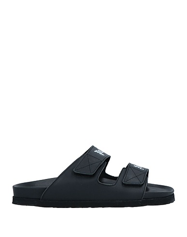 PALM ANGELS Sandals Black Soft Leather