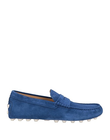 TOD'S Loafers Blue Leather