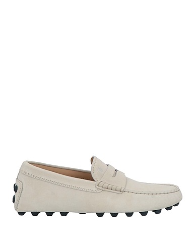 TOD'S Loafers Cream Leather