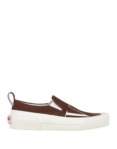 VALENTINO GARAVANI Sneakers Chocolate brown Textile fibres