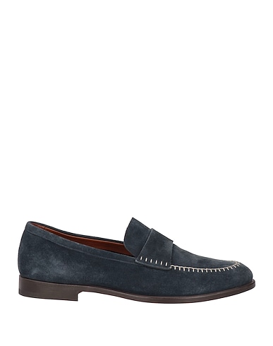 FRATELLI ROSSETTI Loafers Slate blue Leather