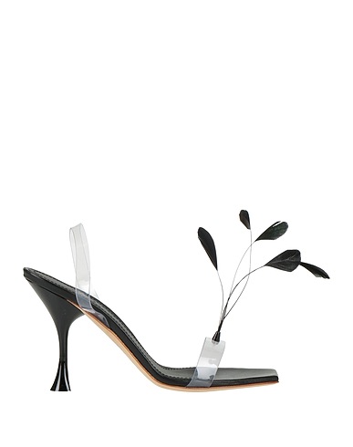 3JUIN Sandals Transparent Rubber