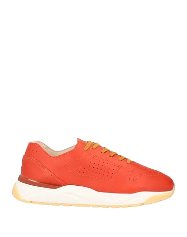 SANTONI Sneakers Rust Soft Leather
