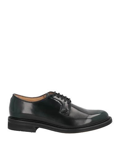DOUCAL'S Stringate Verde scuro Pelle