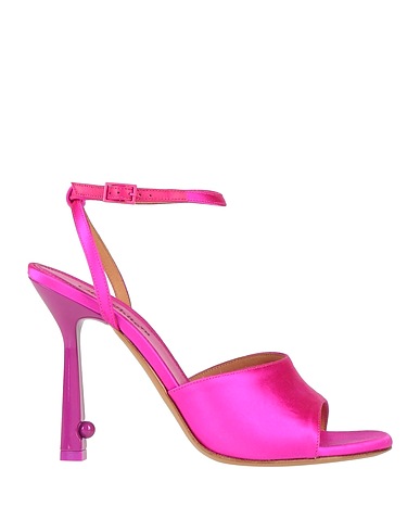 OFF-WHITE™ Sandals Fuchsia Textile fibers