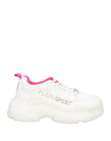 PLEIN SPORT Sneakers Bianco Fibre tessili