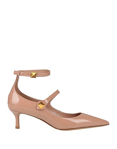 VALENTINO GARAVANI Pump Khaki Soft Leather