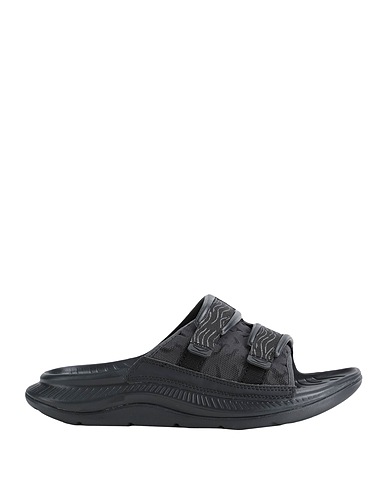 HOKA Sandals U ORA LUXE
 Black Textile fibers