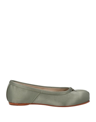 MAISON MARGIELA Ballet flats Sage green Textile fibers