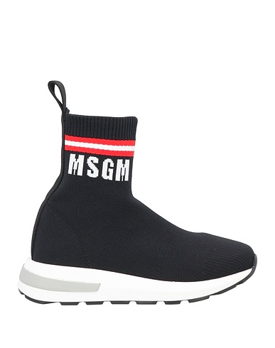 MSGM Sneakers Black Textile fibres
