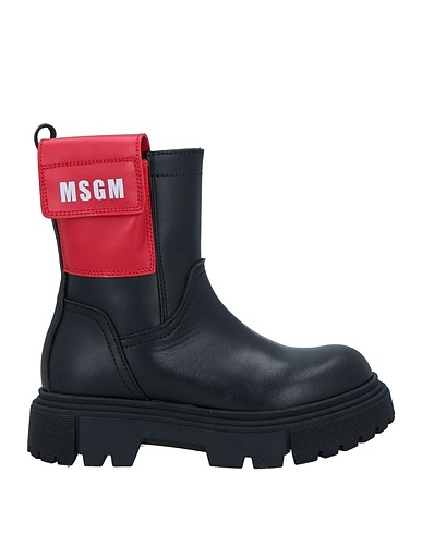 MSGM Ankle boot Black Soft Leather