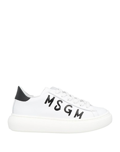 MSGM Sneakers White Leather