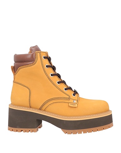 MAJE Ankle boot Camel Soft Leather
