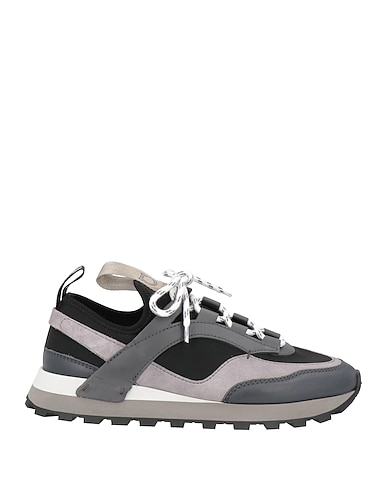 FERRAGAMO Sneakers Pelle, Fibre tessili